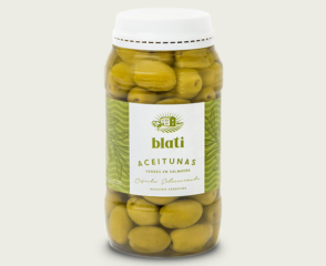 01. ACEITUNAS VERDES EN SALMUERA 500g