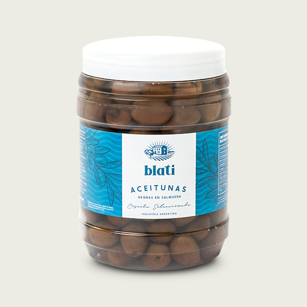 Aceitunas Negras En Salmuera 1Kg Blati aceitunas-negras-en-salmuera-1kg-blati