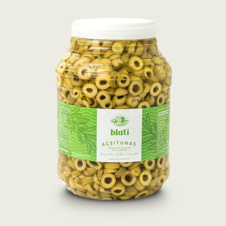 03. ACEITUNAS VERDES EN RODAJAS EN SALMUERA 2Kg