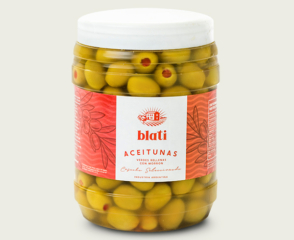 05. ACEITUNAS VERDES RELLENAS CON MORRON 1Kg