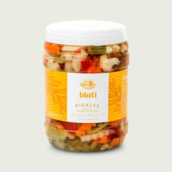 06. PICKLES MIXTOS EN VINAGRE DE ALCOHOL 1Kg