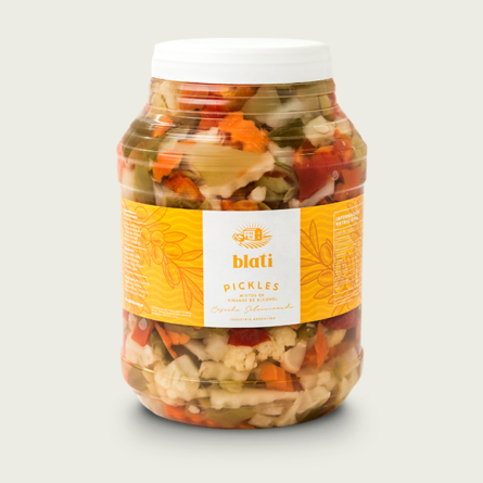 06. PICKLES MIXTOS EN VINAGRE DE ALCOHOL 2Kg