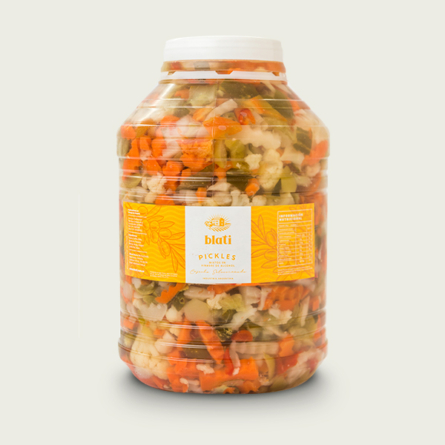 06. PICKLES MIXTOS EN VINAGRE DE ALCOHOL 5Kg